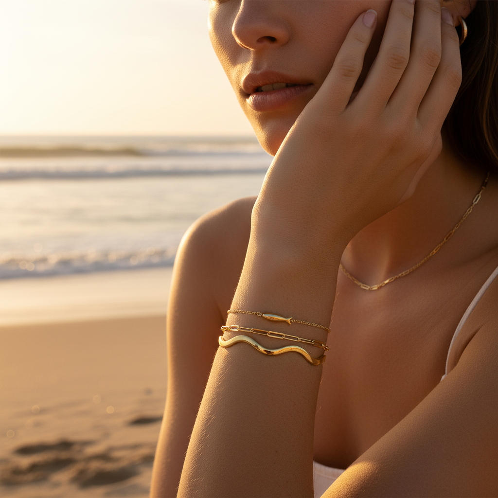 צמיד מישל - זהב