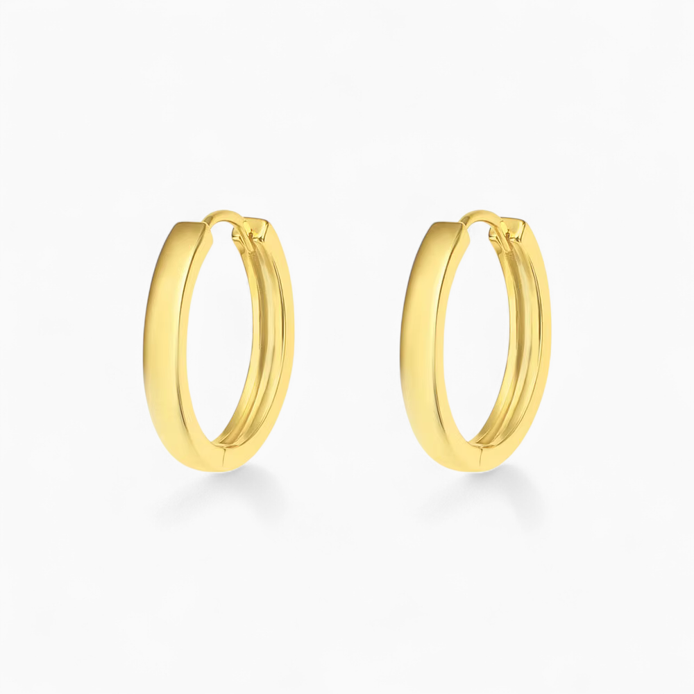 עגילי נויה - זהב