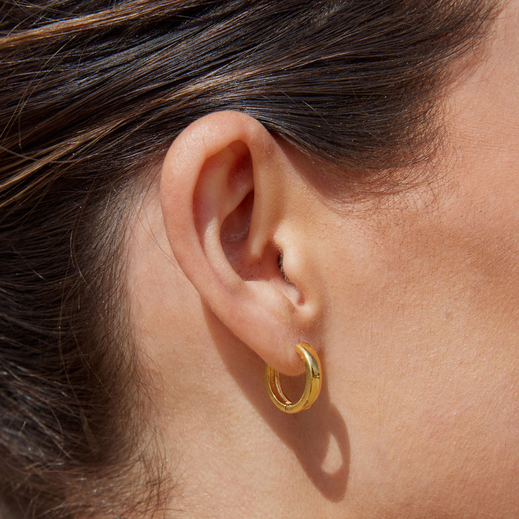 עגילי נויה - זהב